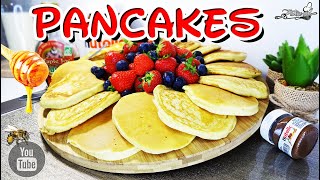 recette des pancakes moelleux facile et rapide [upl. by Heimer]