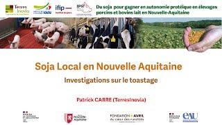 Recommandations pour un toastage efficace des graines de soja pour les élevages [upl. by Drofhsa]