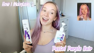 Purple and Lavender Hair Color Melt Tutorial  Featuring Brian Haire [upl. by Hancock]