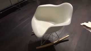 Vitra Design RAR Rocking Armchair Rod Base Schaukelsessel [upl. by Arreis]