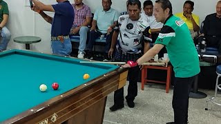 FINAL DE INFARTO INCREIBLE PARTIDA Alex Santiago vs Heriberto Aristizábal 3ra Copa Billaronline [upl. by Elspet460]