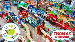 KidKraft Metropolis 100Piece Wooden Train Table Set  17935 [upl. by Linzer815]