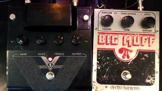 Mesa Boogie V1 Bottle Rocket vs Vintage 1978 Big Muff [upl. by Ardnama]