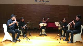 Klughardt  Wind Quintet op 79 1st movement  Allegro non Troppo [upl. by Hines]