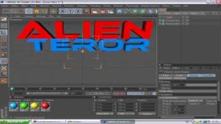 TUTO Cinema 4D creer une intro [upl. by Nerol]