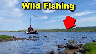 WILD Fishing Scotland for Brown Trout [upl. by Aicele396]