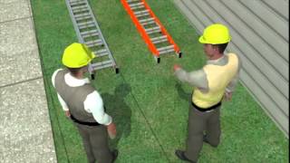 ElectrocutionWork Safely with Ladders Near Power Lines [upl. by Dianna]