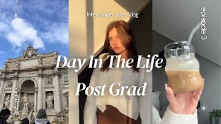 Day In The Life Of A Graduate  Life After Graduating  Jobs Internships Vlogging amp More [upl. by Crim824]