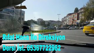 Daire Kavşak Geçişleri Nasıl Yapılır  Özel Direksiyon Dersi  Rıfat Hoca 05367722982 [upl. by Skell]