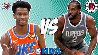 Oklahoma City Thunder vs Los Angeles Clippers 122123 NBA Free Picks amp Predictions  NBA Tips [upl. by Waldron]