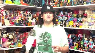 Super Collector SweatyVinyl Talks Max Toy Co and His Excitement for Kaiju Go sofubi toycollector [upl. by Adihaj]