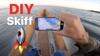 DIY Skiff Boat Build  Part 4 [upl. by Worlock]