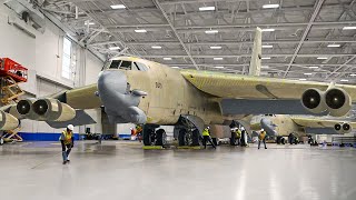 Inside US Air Force Largest Facility Restoring Broken B52 Bomber [upl. by Meghan]