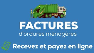 NOUVEAU Paiement en ligne de vos factures dordures ménagères [upl. by Raseta673]