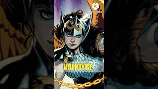 All about VALKIYRE  Brunnhilde  Marvel marvel marvelcomics shorts [upl. by Iramohs6]