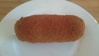 Croquettes  Recipe from Holland  Homemade croquette  Kroket [upl. by Teloiv]