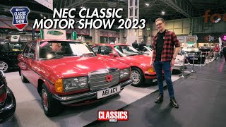 NEC Classic Motor Show 2023  Britains BEST Classics [upl. by Far220]