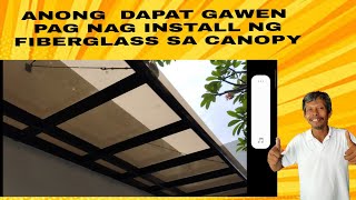 PAANO MAG BOBONG SA CANOPY NA TUBULAR GAMIT ANG GRAINDER Paint amp varnish tv [upl. by Belvia700]