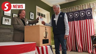 Small New Hampshire town continues 60year tradition casts first votes on US Election Day [upl. by Daniella]