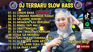 DJ TIKTOK TERBARU 2024 FULL BASS  DJ CIINAN BANA [upl. by Anoirb]