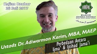 Perbedaan Antara Ijma amp Ijtihad Jamai oleh Ustadz Dr Adiwarman Karim MBA MAEP [upl. by Narak]