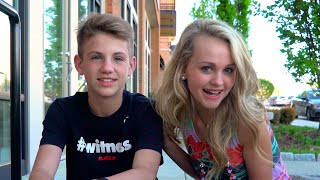 The Popcorn Challenge MattyBRaps vs Ivey [upl. by Rahab]