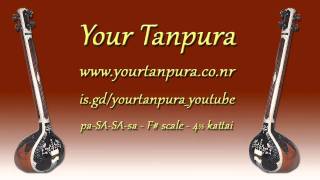 Your Tanpura  F Scale  45 kattai [upl. by Roseann]