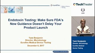 Endotoxin Testing Make Sure FDAs New Guidance Doesn’t Delay Your Product Launch [upl. by Wolfram]