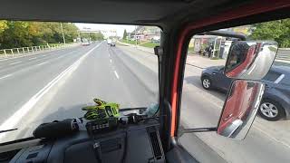 Helmet Cam Zastęp 309N61 OSP OlsztynGutkowo Przejazd alarmowy przez Olsztyn [upl. by Tamanaha573]