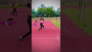 Javelin throw training session javelinthrow ytshorts olympicsport javelin sports athletics [upl. by Ecyar911]