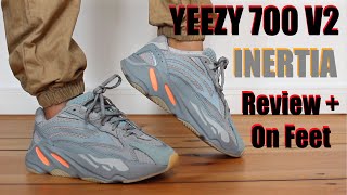 YEEZY 700 INERTIA V2 REVIEW  ON FEET [upl. by Arinaj]