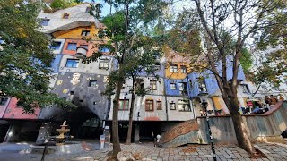 The Hundertwasser House  Hundertwasserhaus in Wien  Lav A Pie [upl. by Etireuqram]