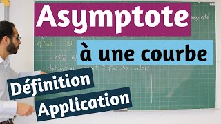 Asymptote à la courbe  Définition amp Application [upl. by Ekim495]