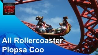 All Rollercoasters Plopsa Coo  2013 [upl. by Hamann273]