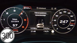 2018 Audi A5 Sportback 30 TDI 272hp  0247kmh acceleration [upl. by Yrrej]