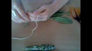 How to Make a Smudge Stick [upl. by Enylekcaj]