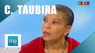 Christiane Taubira quotLesclavage est un crime contre lhumanitéquot  Archive INA [upl. by Ninahs315]