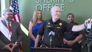 Full press conference on former Lauderdale Co teacher charged with making terroristic threats [upl. by Neggem291]