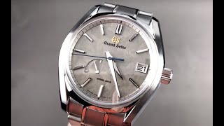 Grand Seiko Spring Drive Four Seasons quotWinterquot SBGA415 Grand Seiko Watch Review [upl. by Yasui]