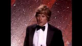 Robert Redford Wins Best Directing 53rd Oscars 1981 [upl. by Annonyw]