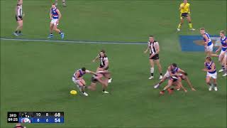 Marcus Bontempelli  Round 12 2024 3rd Q Highlights  Bulldogs  Collingwood  Just Bont Things [upl. by Sirhc708]