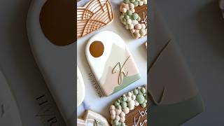 ✨Cookie Landscape✨ royalicingcookies cookieart cookiedecorating cookies icingcookies sugarart [upl. by Repsihw]