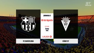 DOBLETE DE JOAO FÉLIX  Barcelona vs Cádiz  modo carrera [upl. by Ettenajna]