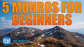 5 Munros for Beginners  Easy Munros  Munro Bagging  Scotland [upl. by Grochow702]