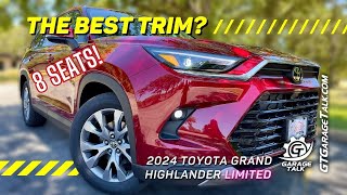 2024 Toyota Grand Highlander Limited Is This the BEST Trim [upl. by Araeic]