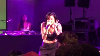 Kehlani  Bright  Live Fader VItamin Water Uncapped [upl. by Steffane35]