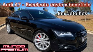 Audi A7  Excelente Custo x Benefício  Confira em detalhes  Mundo Premium [upl. by Godden]