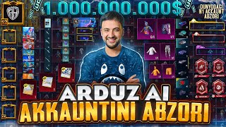 ArduzAi AKKAUNTI 🤑 1000000000 ketgan akkaunt 😮 XAMMA NARSASI BOR EKAN 😱 DUNYO N1 akk abzori [upl. by Lindly302]