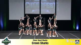 Cheerfest Montreal 2024 Cheersport Crown Sharks [upl. by Ainigriv868]