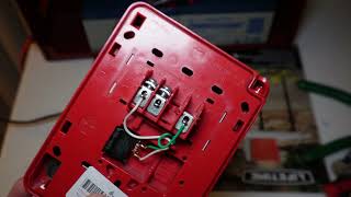 Fire Alarm wiring tutorial Fire Lite ES50xAddressable Ep 3 Add pull stationclass B SLC [upl. by Vida]